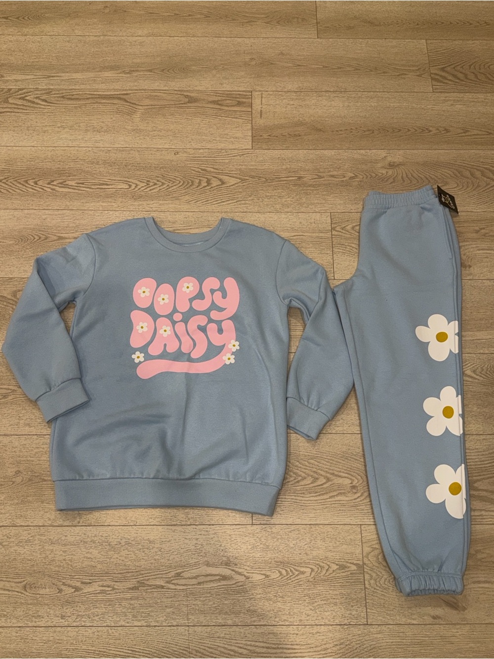 Popsy Daisy Sweatshirt & Sweatpants Set